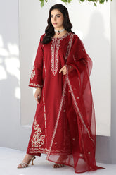 Crimson Dupatta
